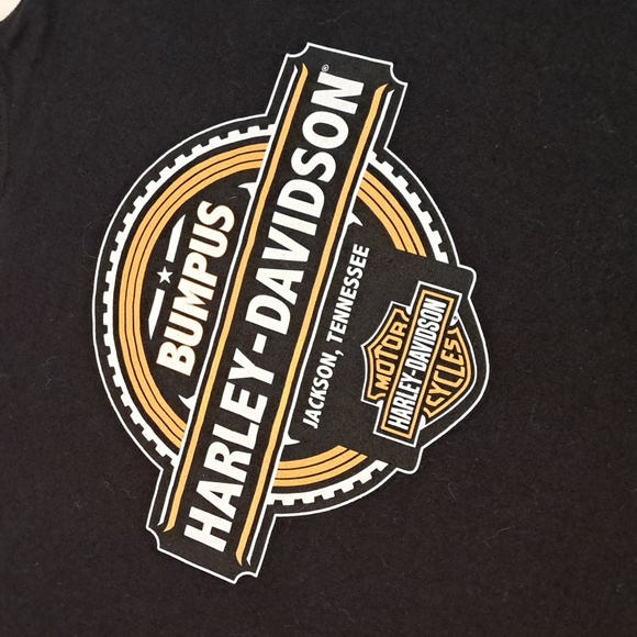 Harley-Davidson Bumps Jackson Tennessee Mens Size 4XL - Picture 2 of 8
